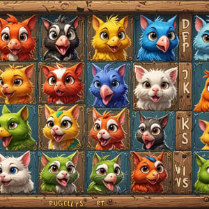 Zhyt në botën e çuditshme të lojërave slot "Fugly Pets" nga Stakelogic