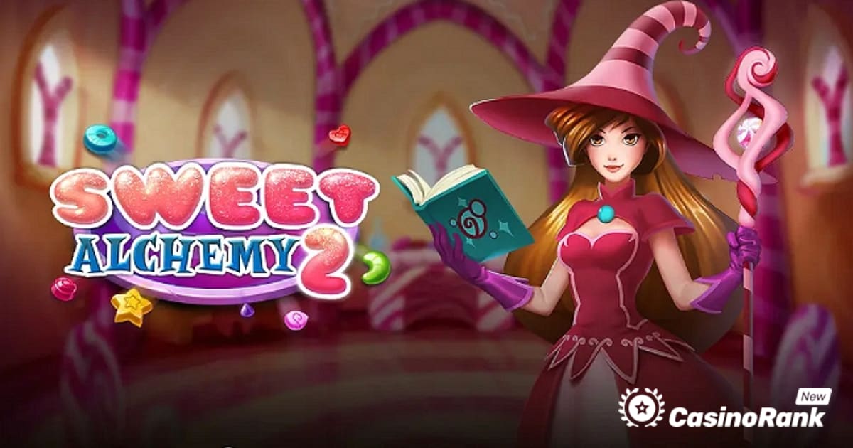 Play'n GO debuton lojën slot Sweet Alchemy 2