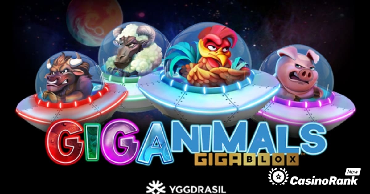 Shkoni në një udhëtim ndërgalaktik në Giganimals GigaBlox nga Yggdrasil