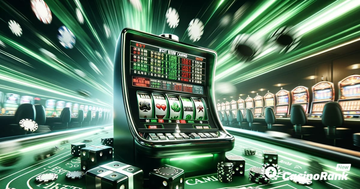 Lojërat më të mira të reja të kazinosë me ritëm të shpejtë 2024